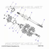 DRIVE TRAIN, JACKSHAFT AND ANTRIEBSWELLE