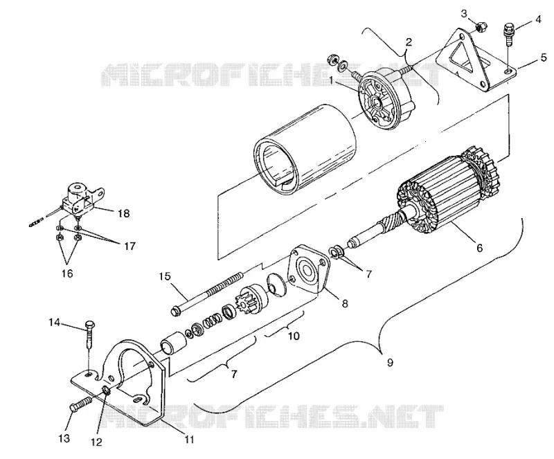 ANLASSER WIDETRAK LX 0972065 and  EUROPEAN WIDETRAK LX E972065 (4938223822D002)