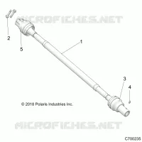 ANTRIEB, REAR PROP SHAFT