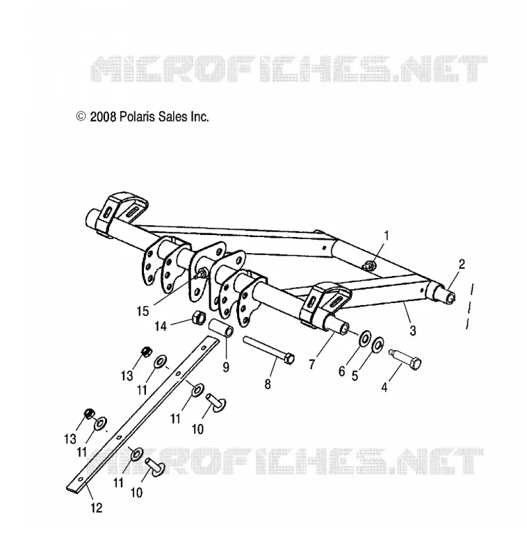 FRONT Drehmomentarm