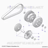 ANTRIEB, PRIMARY CLUTCH