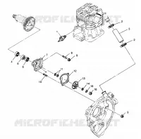 WASSERPUMPE 6X6 400L W968740 and 6X6 400L Norwegian N968740 (4935963596D011)