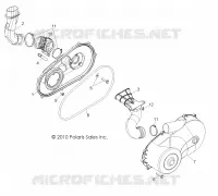 ANTRIEB, CLUTCH COVER AND DUCTING
