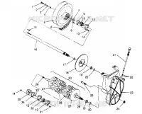 ANTRIEB ASSEMBLY XLT 0950756, XLT SKS 0950556,  XLT SKS EURO E950556   (4928842884B011)