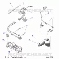KRAFTSTOFFSYSTEM, RAIL, LINES AND THROTTLE BODY