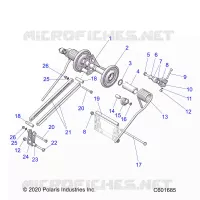 SUSPENSION, HINTER DREHMOMENTARM