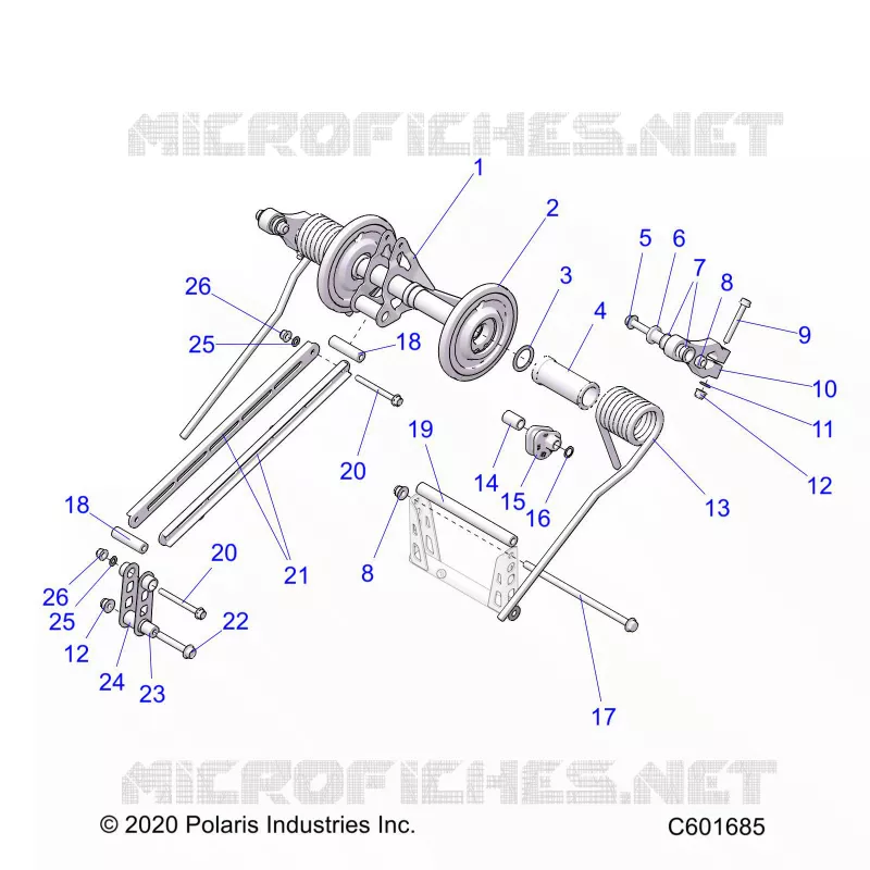 SUSPENSION, HINTER DREHMOMENTARM