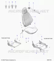SITZ (PASSENGER) AND SEAT BELT MOUNTING