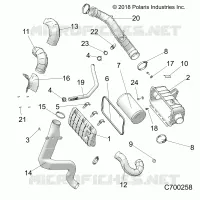 ENGINE, LUFTEINLASS SYSTEM