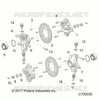 FRONT SUSPENSION HUB