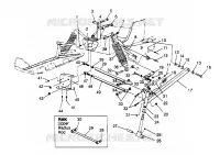 FRONT SUSPENSION  500 0972764,  EUROPEAN 500 E972764,  500 SKS 0972564, EUR (4938393839B003)