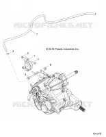 ANTRIEB, MAIN GEARCASE MOUNTING- Z17VHA57FJ (701319)