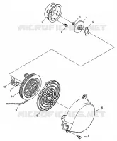 RÜCKZUG ANLASSER RXL 0976768 (4938523852C014)