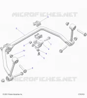 SUSPENSION, FRONT STABILISATORSTANGE- Z24NMF99AR/AM/BR/BM (C703103)