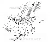 Hinterradschwinge   SCHOCK 6x6 300 W948730 (4926792679C011)
