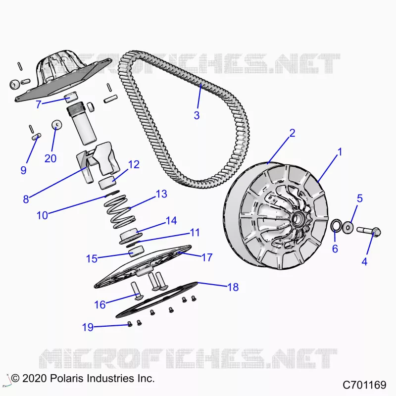 ANTRIEB, SECONDARY CLUTCH