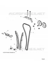CAM KETTEN AND TENSIONER