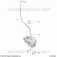 DRIVE TRAIN, FRONT GEARCASE MOUNTING