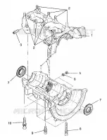 CRANKCASE ASSEMBLY WIDETRAK GT / X932061 (4924722472028A)