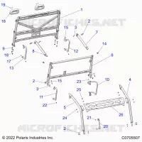 CHASSIS, CAB RAHMEN
