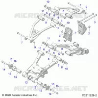 HINTERRADAUFHÃ„NGUNG CONTROL ARM, MOUNTING