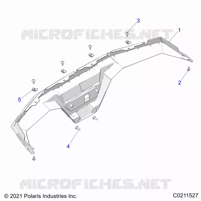 KAROSSERIE HINTEN BUMPER