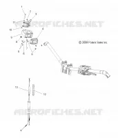 MOTOR, DROSSELN CONTROL ASM.