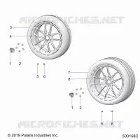 RADS, FRONT AND REAR (R MODELS)