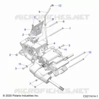 ANTRIEB, MAIN GEARCASE MOUNTING