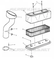 AIR VENT SL 780 B964087 AND  INTL. SL 780 I964087 (4935523552B007)