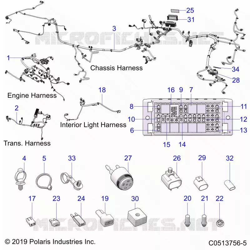 ELEKTRIC, WIRE HARNESS