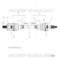 ANTRIEB, FRONT HALF SHAFT