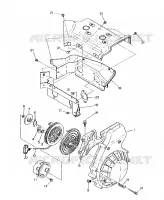 Gebläsegehäuse   RÜCKZUG ANLASSER   SPORT   SPORT GT (4919271927033A)