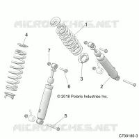 FRONT SUSPENSION SHOCK MOUNTING