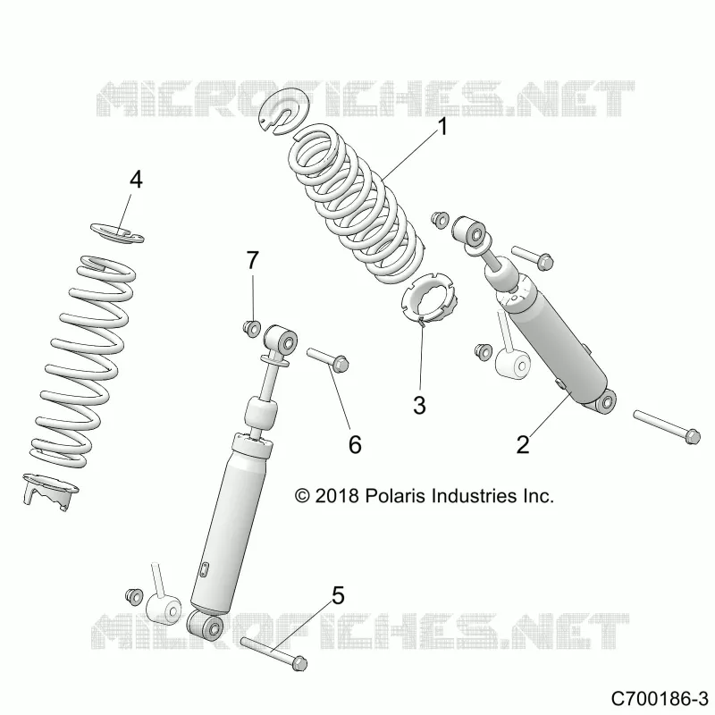 FRONT SUSPENSION SHOCK MOUNTING