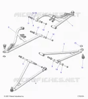 FRONT SUSPENSION CONTROL ARMS