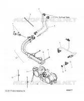 FUEL SYSTEM, RAIL, LINES AND DROSSELN BODY