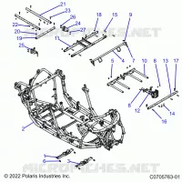 CHASSIS, MAIN RAHMEN