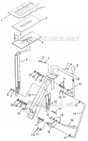 VERSCHIEBUNG LINKAGE WIDETRAK GT 0972061 and EUROPEAN WIDETRAK GT E972061 (4938173817C004)