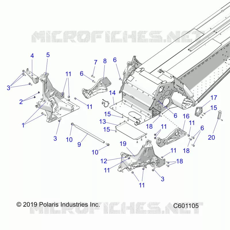 CHASSIS, BULKHEAD ASM.
