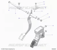 KONTROLLEN, FOOT KONTROLLEN AUTO- T24AAFHB (500252C)