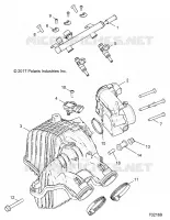 ENGINE, LUFTEINLASS MANIFOLD