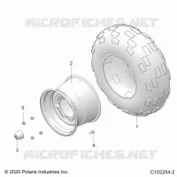 RADS, REAR TIRE
