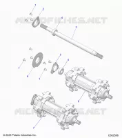 DRIVE TRAIN, JACKSHAFT AND ANTRIEBSWELLE