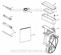 TOOL KIT XLT TOURING 0973357 AND EUROPEAN XLT TOURING E973357 (4937723772D003)