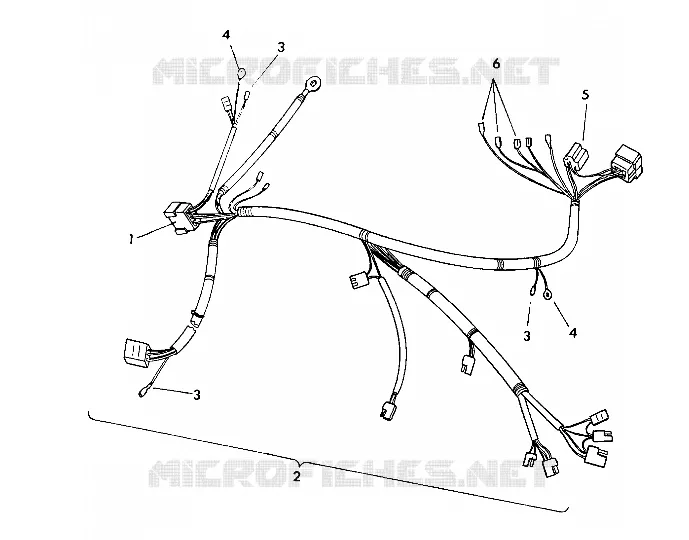WIRING HARNESS 500 SP/500 SKS (4921262126036A)