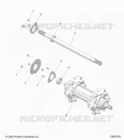 DRIVE TRAIN, JACKSHAFT AND ANTRIEBSWELLE