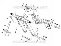 FRONT Drehmomentarm