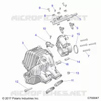 ENGINE, LUFTEINLASS MANIFOLD