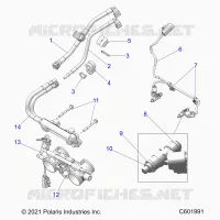 KRAFTSTOFFSYSTEM, RAIL, LINES AND THROTTLE BODY